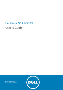 Manual Dell Latitude 5175 2-in-1 Laptop