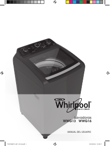 Manual de uso Whirlpool WWG16A Lavadora