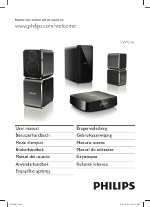 Manual Philips CSS9216 Sistemas de cinema em casa