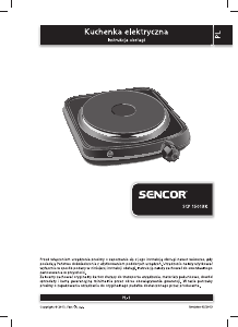 Instrukcja Sencor SCP 1501BK Płyta do zabudowy