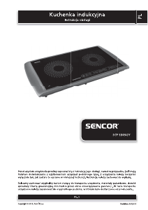 Instrukcja Sencor SCP 5303GY Płyta do zabudowy