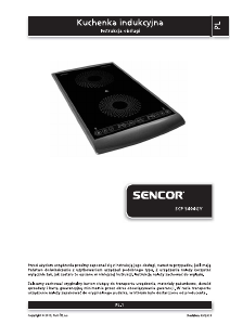 Instrukcja Sencor SCP 5404GY Płyta do zabudowy