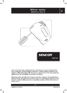 Instrukcja Sencor SHM 5203 Mikser ręczny