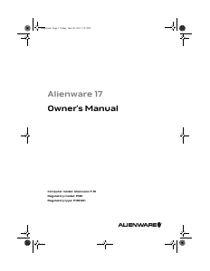 Manual Dell Alienware 17 Laptop