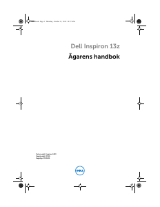 Bruksanvisning Dell Inspiron 13z 5323 Bärbar dator