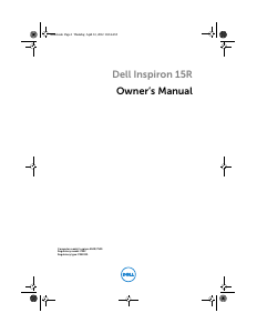 Handleiding Dell Inspiron 15R 5520 Laptop