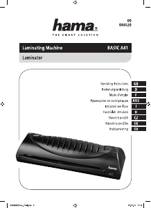 Bedienungsanleitung Hama A41 Laminiergerät