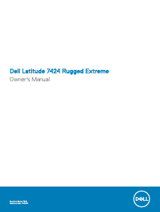 Handleiding Dell Latitude 7424 Rugged Extreme Laptop