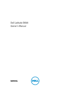 Handleiding Dell Latitude E6530 Laptop