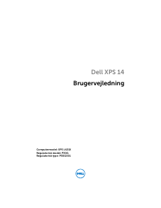 Brugsanvisning Dell XPS 14 L421X Bærbar computer