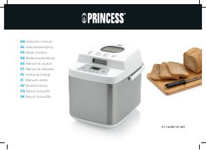 Manual Princess 152007 Homemade Deluxe Bread Maker