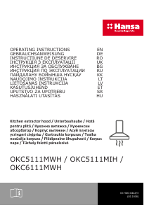 Manual Hansa OKC5111MWH Hotă