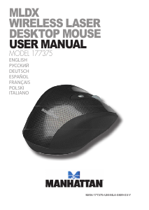 Manuale Manhattan 177375 MLDX Mouse