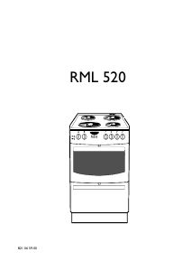Käyttöohje Rosenlew RML520 Liesi