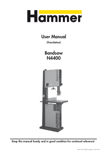 Manual Hammer N4400 Bandsaw