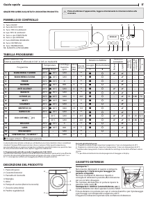 Manuale Ignis IG 7200 IT Lavatrice