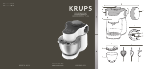 Bedienungsanleitung Krups KA319811 Standmixer