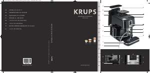 Посібник Krups EA880810 Кавова машина