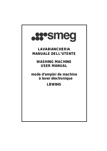 Manuale Smeg LBW84S Lavatrice