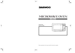 Manual Daewoo KOG-371R Microwave