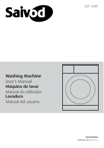 Manual Saivod LST 1295 Washing Machine