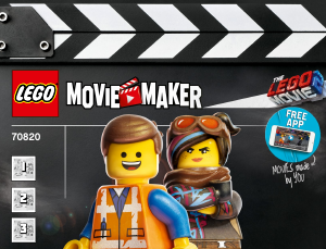 Brugsanvisning Lego set 70820 Movie Maker