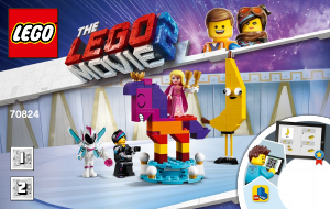 Manual de uso Lego set 70824 Movie Presentamos a la Reina SoyLoQue QuieraSer