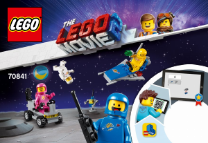 Manual de uso Lego set 70841 Movie Equipo espacial de Benny