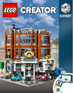 Rokasgrāmata Lego set 10264 Creator Stūra garāža