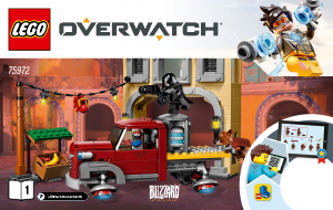 Instrukcja Lego set 75972 Overwatch Dorado - Pojedynek