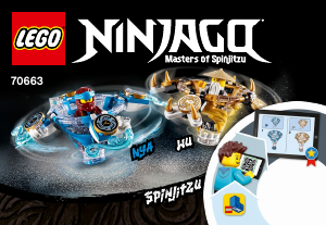 Руководство ЛЕГО set 70663 Ninjago Ния и Ву: мастера Кружитцу