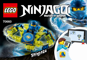 Manual Lego set 70660 Ninjago Spinjitzu Jay