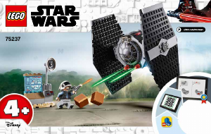 Manual Lego set 75237 Star Wars TIE Fighter