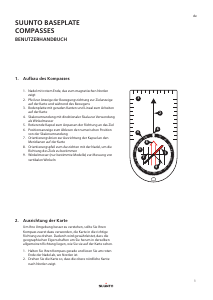 Bedienungsanleitung Suunto A-10 Kompass