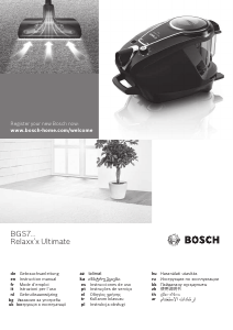 Bedienungsanleitung Bosch BGS7SILALL Staubsauger