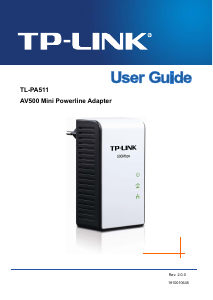 Handleiding TP-Link TL-PA511 Powerline adapter