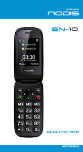 Manuale Nodis SN-10 Telefono cellulare