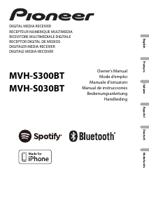 Mode d’emploi Pioneer MVH-S030BT Autoradio