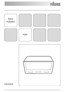 Mode d’emploi Faure FHG5122X Hotte aspirante