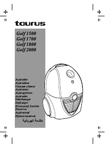 Manual de uso Taurus Golf 1500 Aspirador