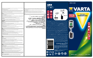 Instrukcja Varta Portable Powerpack Przenośna ładowarka