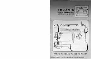 Instrukcja Łucznik 746 Maszyna do szycia