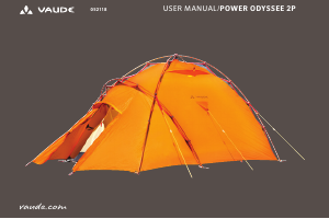 Handleiding Vaude Power Odyssee 2P Tent