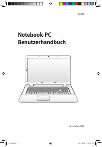 Bedienungsanleitung Asus G5092 Notebook