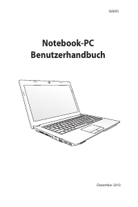 Bedienungsanleitung Asus G6093 Notebook