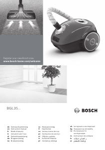 Посібник Bosch BGL35MOV26 Пилосос