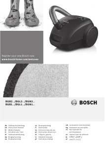 Εγχειρίδιο Bosch BGN2A111 Ηλεκτρική σκούπα