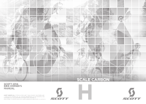 Handleiding Scott Scale carbon Fiets
