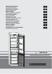 Bedienungsanleitung Liebherr CNel 4213 Kühl-gefrierkombination