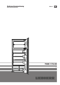 Bedienungsanleitung Liebherr ICTS 2231 Kühl-gefrierkombination